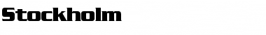 Download Stockholm Font Download Stockholm Font