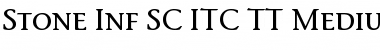 Download Stone Inf SC ITC TT Font Download Stone Inf SC ITC TT Font