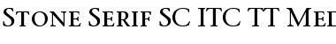 Download Stone Serif SC ITC TT Font Download Stone Serif SC ITC TT Font