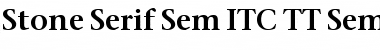 Download Stone Serif Sem ITC TT Font Download Stone Serif Sem ITC TT Font