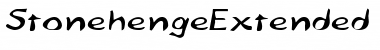 Download StonehengeExtended Font Download StonehengeExtended Font