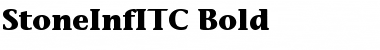 Download StoneInfITC Font Download StoneInfITC Font