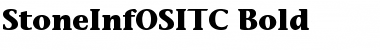 Download StoneInfOSITC Font Download StoneInfOSITC Font