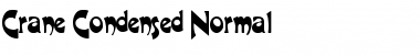 Download CraneCondensed Font Download CraneCondensed Font