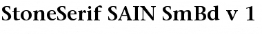 Download StoneSerif SAIN SmBd v.1 Font Download StoneSerif SAIN SmBd v.1 Font