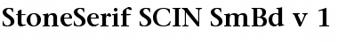 Download StoneSerif SCIN SmBd v.1 Font Download StoneSerif SCIN SmBd v.1 Font