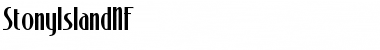 Download StonyIslandNF Font Download StonyIslandNF Font