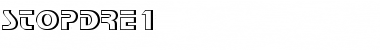 Download StopDRe1 Font Download StopDRe1 Font
