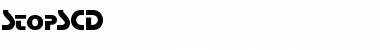 Download StopSCD Font Download StopSCD Font