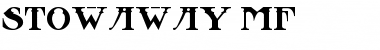 Download Stowaway MF Font Download Stowaway MF Font