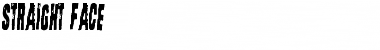 Download Straight Face Font Download Straight Face Font
