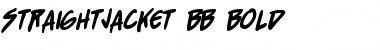 Download StraightJacket BB Font Download StraightJacket BB Font