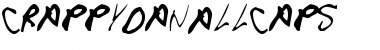 Download CrappyDanAllCaps Font Download CrappyDanAllCaps Font