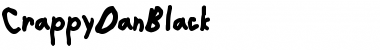Download CrappyDanBlack Font Download CrappyDanBlack Font