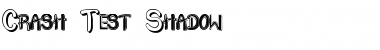 Download Crash Test Shadow Font Download Crash Test Shadow Font