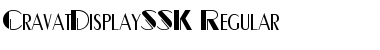 Download CravatDisplaySSK Font Download CravatDisplaySSK Font