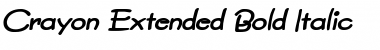 Download CrayonExtended Font Download CrayonExtended Font