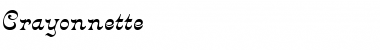Download Crayonnette Font Download Crayonnette Font