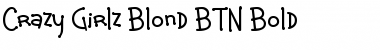 Download Crazy Girlz Blond BTN Font Download Crazy Girlz Blond BTN Font
