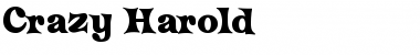 Download Crazy Harold Font Download Crazy Harold Font