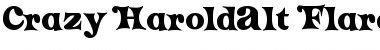 Download Crazy HaroldAlt Flare Font Download Crazy HaroldAlt Flare Font
