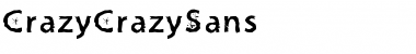 Download CrazyCrazySans Font Download CrazyCrazySans Font