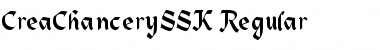 Download CreaChancerySSK Font Download CreaChancerySSK Font