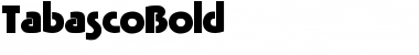 Download TabascoBold Font Download TabascoBold Font