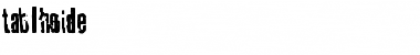 Download tablhoide Font Download tablhoide Font