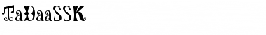 Download TaDaaSSK Font Download TaDaaSSK Font