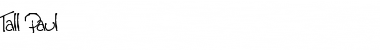 Download Tall Paul Font Download Tall Paul Font