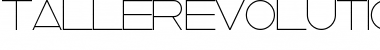 Download taller evolution Font Download taller evolution Font