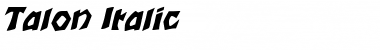 Download Talon Font Download Talon Font