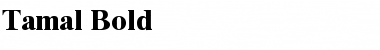Download Tamal Font Download Tamal Font
