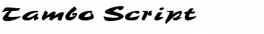 Download Tambo Font Download Tambo Font