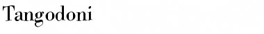 Download Tangodoni Font Download Tangodoni Font