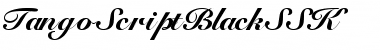 Download TangoScriptBlackSSK Font Download TangoScriptBlackSSK Font