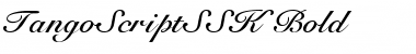 Download TangoScriptSSK Font Download TangoScriptSSK Font