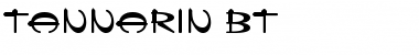 Download Tannarin BT Font Download Tannarin BT Font