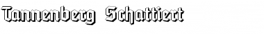 Download Tannenberg Schattiert Font Download Tannenberg Schattiert Font