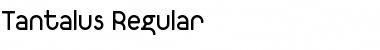Download Tantalus Font Download Tantalus Font