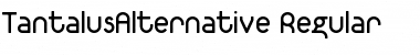 Download TantalusAlternative Font Download TantalusAlternative Font
