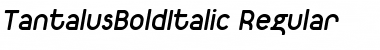 Download TantalusBoldItalic Font Download TantalusBoldItalic Font
