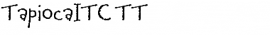 Download TapiocaITC TT Font Download TapiocaITC TT Font