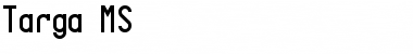 Download Targa MS Font Download Targa MS Font