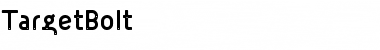 Download TargetBolt Font Download TargetBolt Font