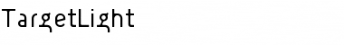 Download TargetLight Font Download TargetLight Font
