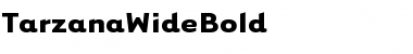 Download TarzanaWideBold Font Download TarzanaWideBold Font
