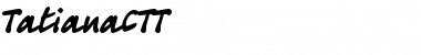 Download TatianaCTT Font Download TatianaCTT Font