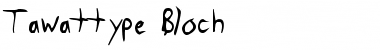 Download Tawattype Bloch Font Download Tawattype Bloch Font